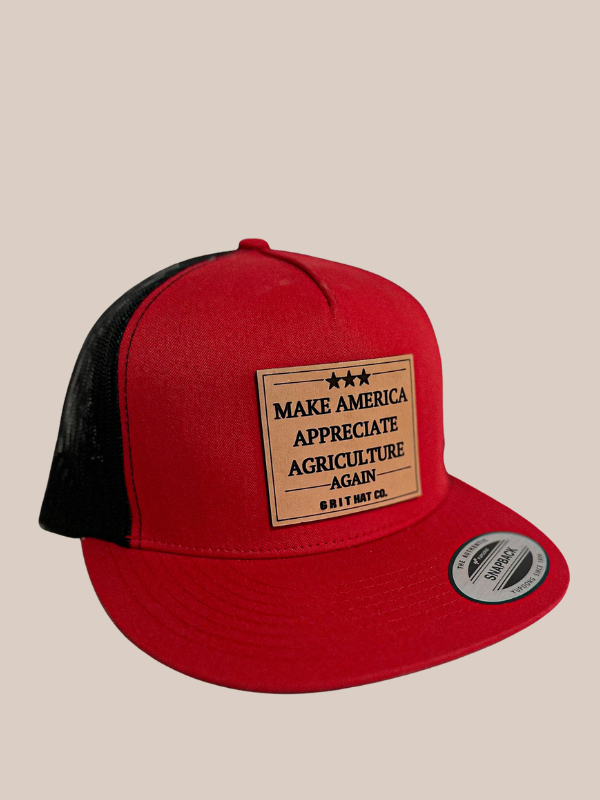 Agriculture Hat {Red}