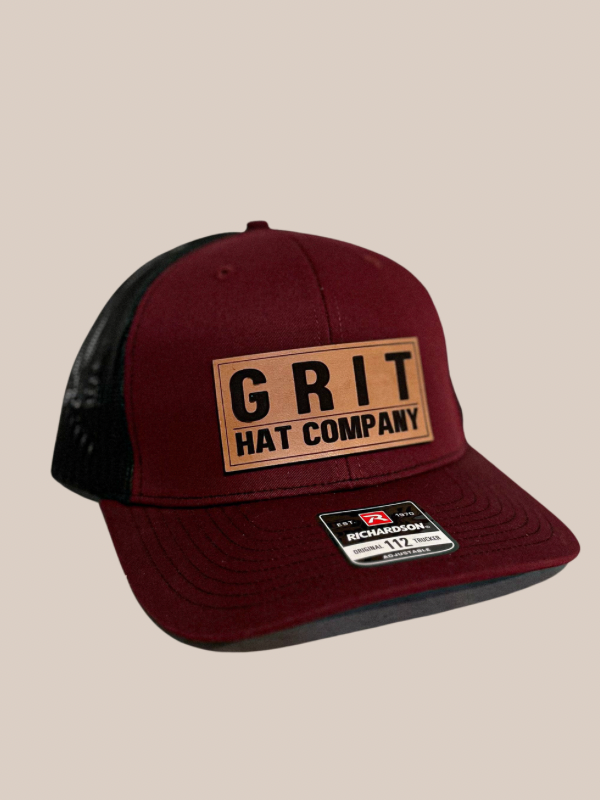 GRIT Hat {Maroon}